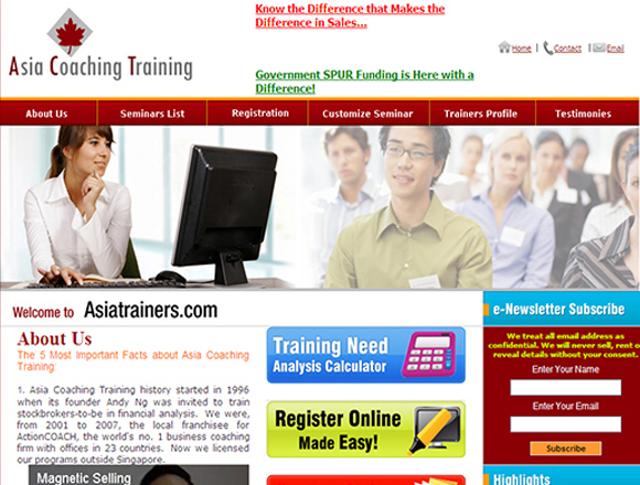 asia coaching training